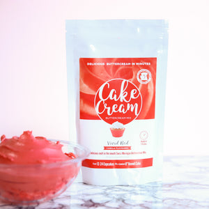 Cake Cream - Vivid Red - Vanilla